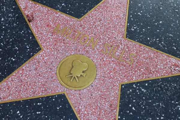 Hollywood Los Angeles Kalifornia Maja 2023 Gwiazda Milton Sills Hollywood — Zdjęcie stockowe
