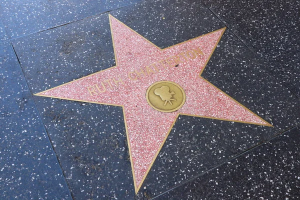 Hollywood Los Angeles Kalifornia Maja 2023 Gwiazda Ruth Chatterton Hollywood — Zdjęcie stockowe