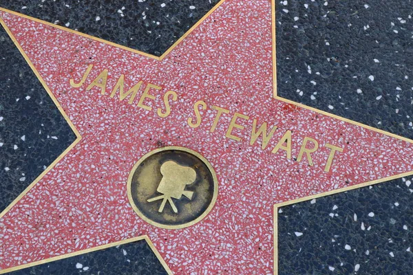 Hollywood Los Angeles Kalifornia Maja 2023 Gwiazda Jamesa Stewarta Hollywood — Zdjęcie stockowe