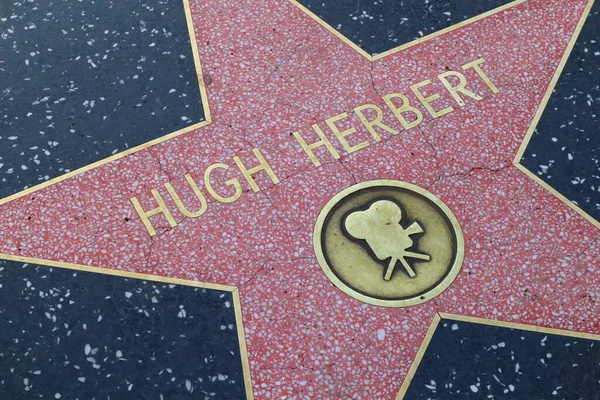 Hollywood Los Angeles California May 2023 Star Hugh Herbert Hollywood — Stock Photo, Image