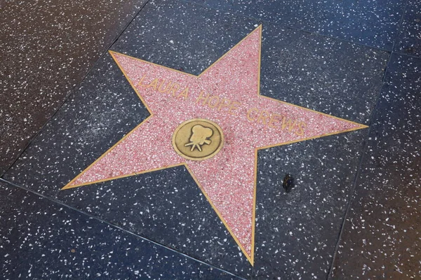 Hollywood Los Angeles California May 2023 Star Laura Hope Crews — Stock Photo, Image