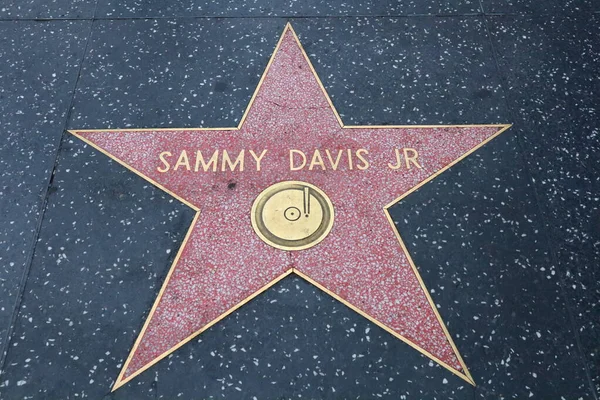 Hollywood Los Angeles California May 2023 Star Sammy Davis Hollywood — Stock Photo, Image