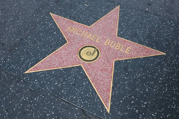 Hollywood Los Angeles California May 2023 Star Michael Buble Hollywood — Stock Photo, Image