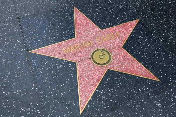 Голливуд Лос Анджелес Калифорния Мая 2023 Года Звезда Мэрайя Кэри — стоковое фото