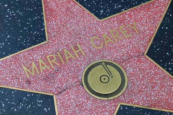 Hollywood Los Angeles Kalifornia Maja 2023 Gwiazda Mariah Carey Hollywood — Zdjęcie stockowe