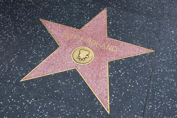 Голливуд Лос Анджелес Калифорния Мая 2023 Года Звезда Рут Роланд — стоковое фото
