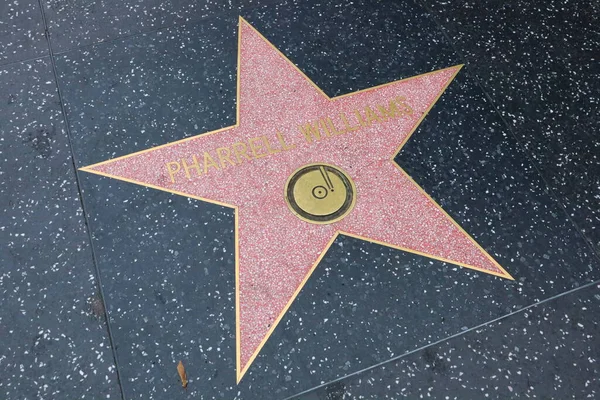 Hollywood Los Angeles Kalifornie Května 2023 Hvězda Pharrella Williamse Hollywood — Stock fotografie