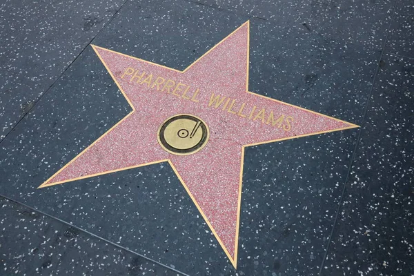 Hollywood Los Angeles California May 2023 Star Pharrell Williams Hollywood — Stock Photo, Image