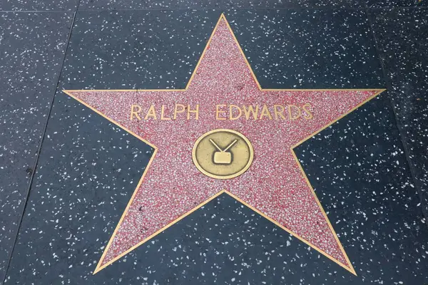 Hollywood Los Angeles California May 2023 Star Ralph Edwards Hollywood — Stock Photo, Image