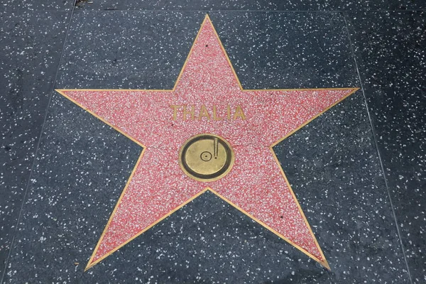 好莱坞 洛杉矶 2023年5月29日 好莱坞名人大道上的塔利亚之星 好莱坞大道 — 图库照片