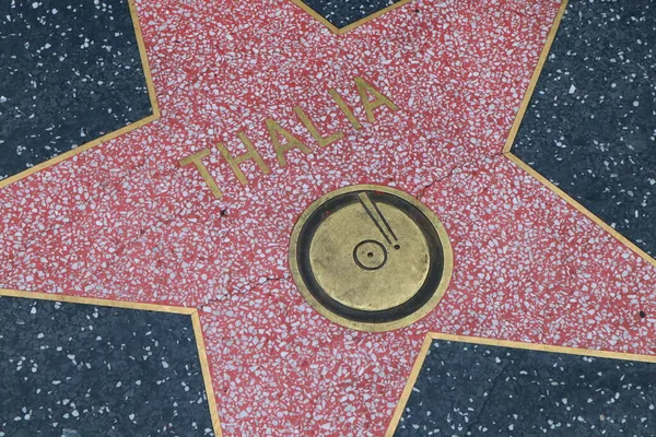 Hollywood Los Ángeles California Mayo 2023 Star Thalia Hollywood Walk — Foto de Stock