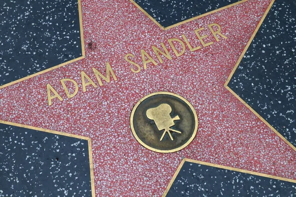 Голлівуд Лос Анджелес Каліфорнія Травня 2023 Зірка Адама Сендлера Голлівудській — стокове фото