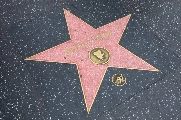 Hollywood Los Angeles Kalifornie Května 2023 Hvězda Bruce Derna Hollywood — Stock fotografie