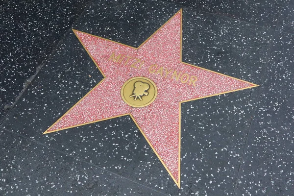 Hollywood Los Angeles Califórnia Maio 2023 Estrela Mitzi Gaynor Hollywood — Fotografia de Stock