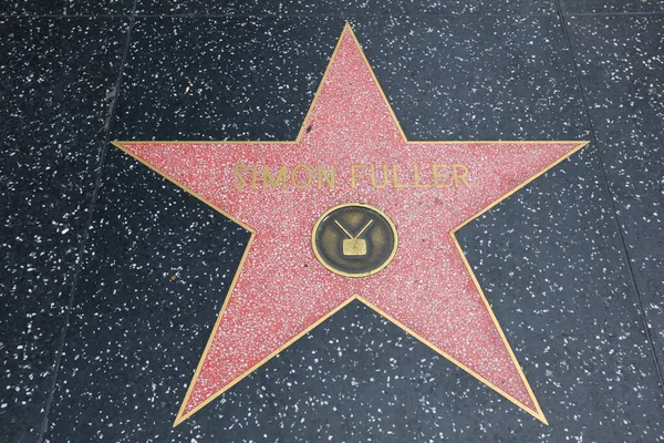 Hollywood Los Angeles California Mei 2023 Star Simon Fuller Hollywood — Stok Foto