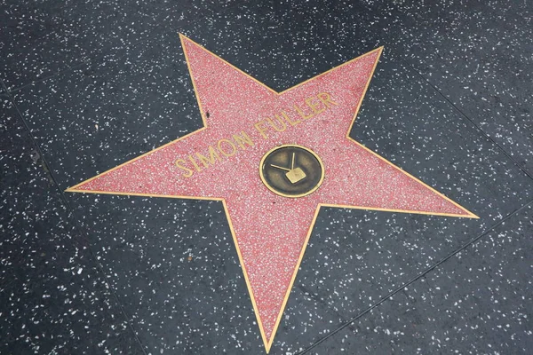 Hollywood Los Angeles Kalifornie Května 2023 Hvězda Simona Fullera Hollywood — Stock fotografie