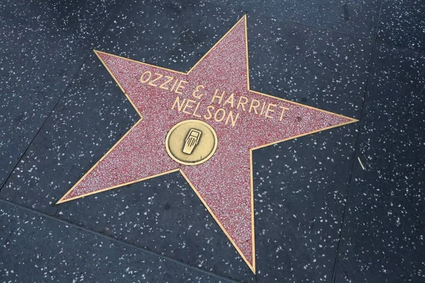 Hollywood Los Angeles California May 2023 Star Ozzie Harriet Nelson — Stock Photo, Image