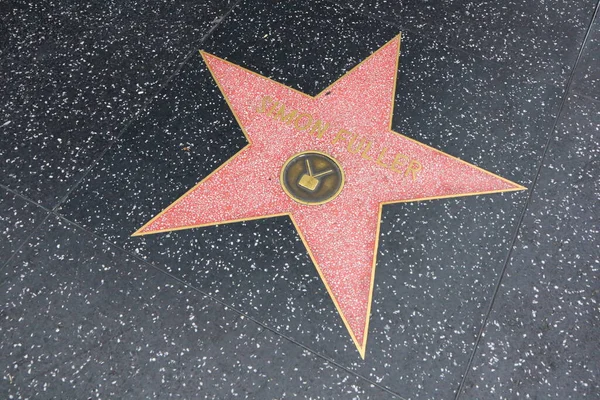 Голливуд Лос Анджелес Калифорния Мая 2023 Года Звезда Саймона Фуллера — стоковое фото