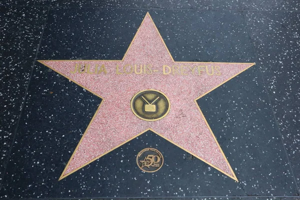 Hollywood Los Angeles Californie Mai 2023 Étoile Julia Louis Dreyfus — Photo