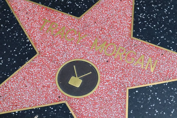 好莱坞 洛杉矶 2023年5月29日 位于好莱坞大道好莱坞名人堂的特雷西摩根之星 — 图库照片