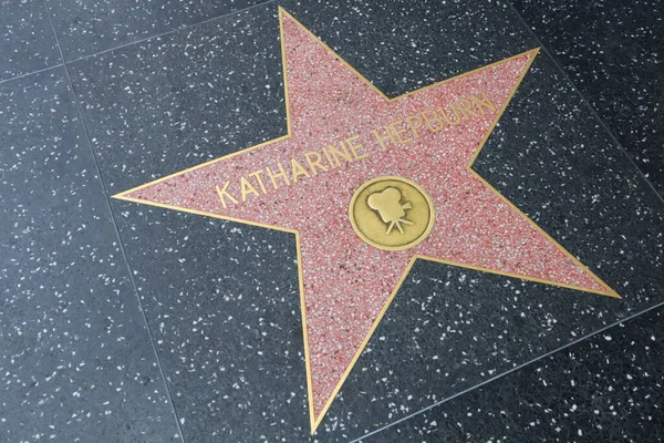 Hollywood Los Angeles California Mei 2023 Bintang Katharine Hepburn Hollywood — Stok Foto