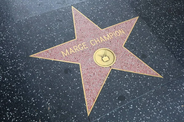 Hollywood Los Angeles California Mei 2023 Juara Star Marge Hollywood — Stok Foto