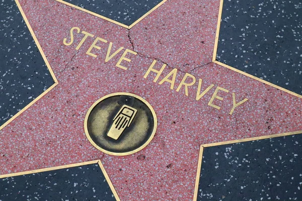 Голлівуд Лос Анджелес Каліфорнія Травня 2023 Зірка Стіва Харві Голлівудській — стокове фото