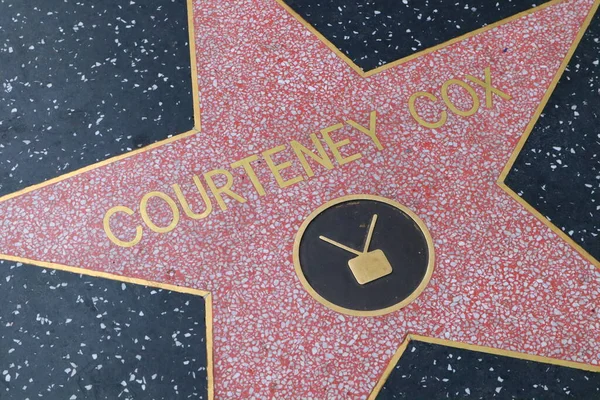 Hollywood Los Angeles California May 2023 Star Courteney Cox Hollywood — Stock Photo, Image
