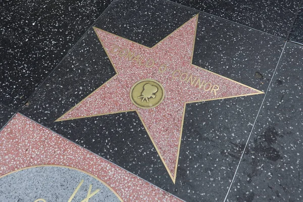 Hollywood Los Angeles Kalifornia Maja 2023 Gwiazda Donalda Connora Hollywood — Zdjęcie stockowe