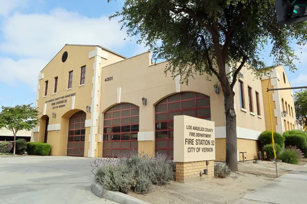 Vernon Hrabstwo Los Angeles Kalifornia Czerwca 2023 Straż Pożarna Hrabstwa — Zdjęcie stockowe