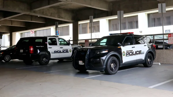 Inglewood Los Angeles California Июня 2023 Inglewood Police Department Car — стоковое фото