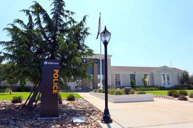 SOUTH GATE (Los Angeles İlçesi), Kaliforniya 27 Haziran 2023: Güney Kapısı 8620 Ave, Güney Kapısı Polis Departmanı