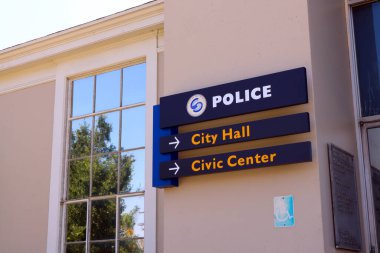 SOUTH GATE (Los Angeles İlçesi), Kaliforniya 27 Haziran 2023: Güney Kapısı 8620 Ave, Güney Kapısı Polis Departmanı