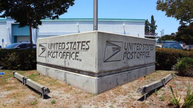 BELL GARDENS (Los Angeles County), California  June 27, 2023: USPS United States Post Office clipart