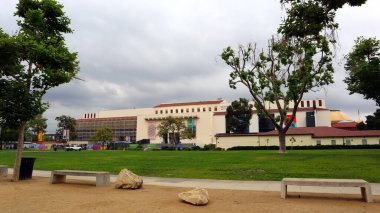 Los Angeles, Kaliforniya 7 Haziran 2023 Los Angeles Doğal Tarih Müzesi Los Angeles Park, Los Angeles