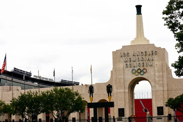Los Angeles Kalifornia Czerwca 2023 Los Angeles Memorial Coliseum Znajduje — Zdjęcie stockowe