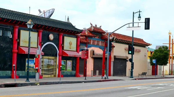 Λος Άντζελες Καλιφόρνια Ιουνίου 2023 Άποψη Της Chinatown Κινεζική Εθνοτική — Φωτογραφία Αρχείου