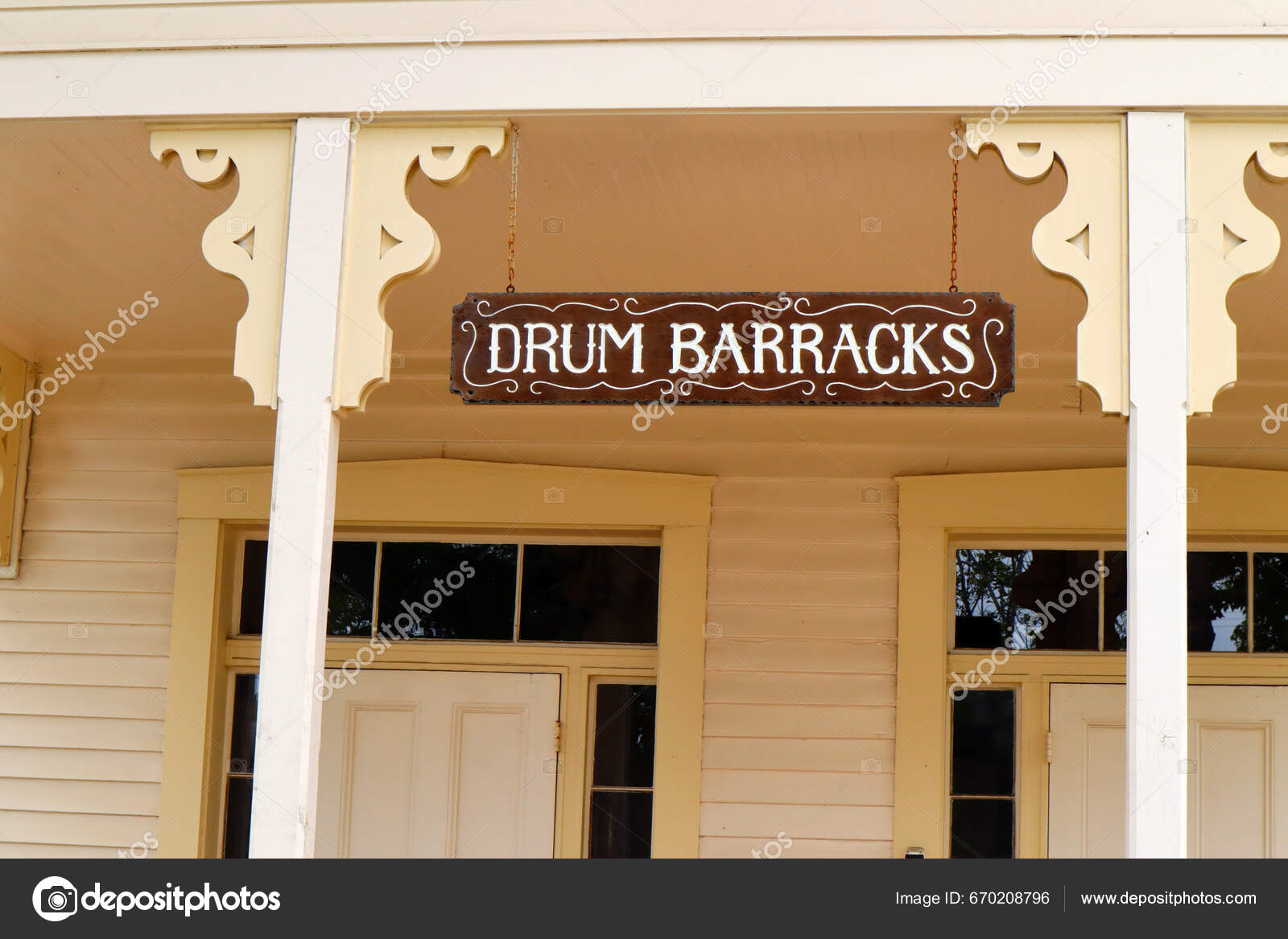 Los Angeles California June 2023 Drum Barracks Civil War Museum – Stock ...