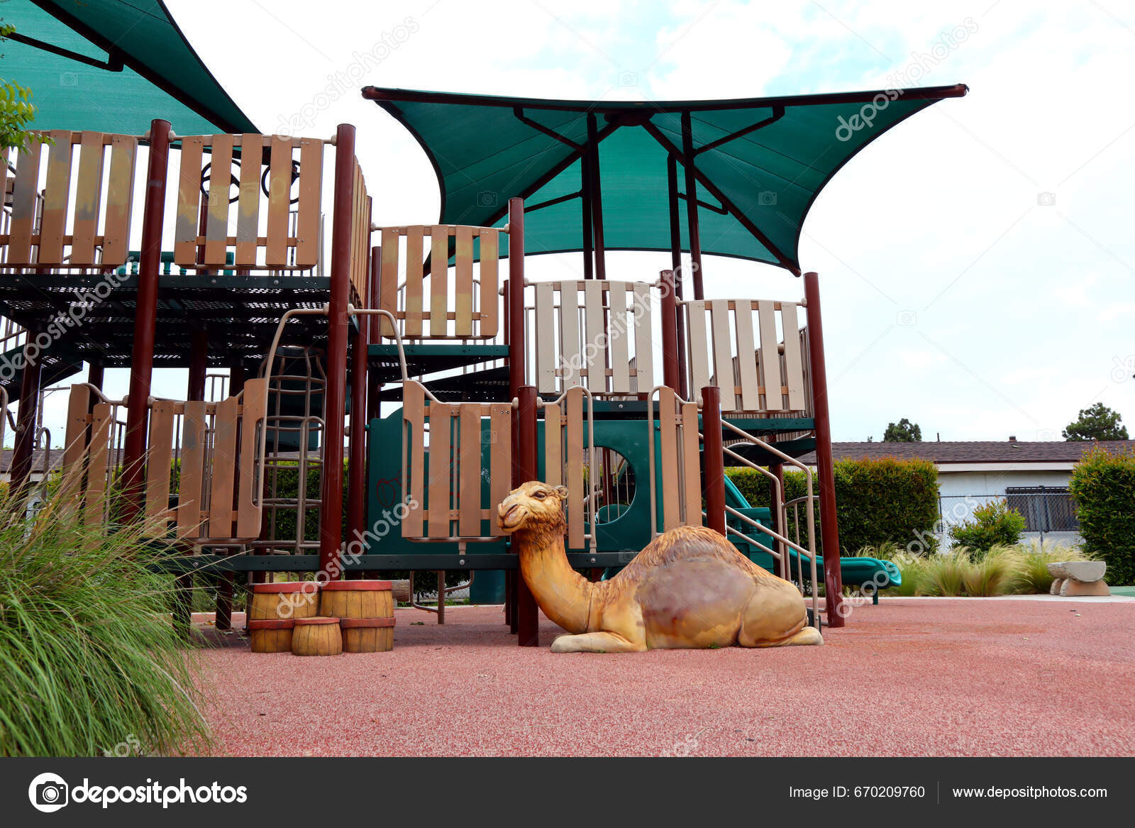 Los Angeles California June 2023 Drum Barracks Park Children's