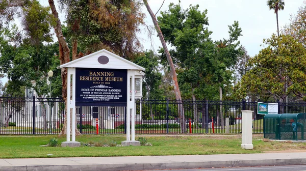 Los Angeles Kalifornie Června 2023 Muzeum Rezidence Banning Domov Phinease — Stock fotografie