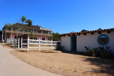 SAN DIEGO, California - 30 Haziran 2023: Eski San Diego Eyalet Parkı