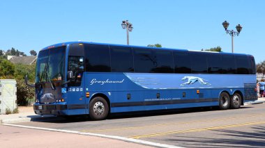 SAN DIEGO, California 30 Haziran 2023: Greyhound Lines Inc. Dallas TX.