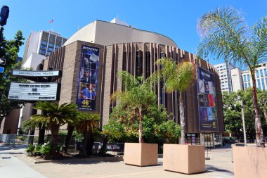 SAN DIEGO, California 30 Haziran 2023: 1100 'de SAN DIEGO Civic Theatre, San Diego 