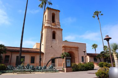 SAN DIEGO, California 30 Haziran 2023: Liman Bölgesi 'ndeki karargah, San Diego Polis Departmanı' nın 789 W Limanı Dr, San Diego