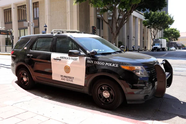 San Diego California June 2023 San Diego Police Department Car — Stock Photo, Image