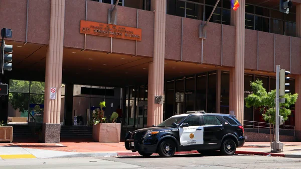 stock image SAN DIEGO, California  June 30, 2023: San Diego Police Department Car  