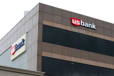 Los Angeles, Kaliforniya 9 Haziran 2023: ABD BANK, Amerikan çokuluslu yatırım bankası, mevduat hesabı ve Mali Hizmetler