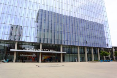 Long Beach, Kaliforniya 5 Haziran 2023, Long Beach yönetim binası 415 W Ocean Bulvarı, Long Beach.