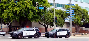Los Angeles, Kaliforniya 8 Haziran 2023 Los Angeles Polis Departmanı Araba Departmanı