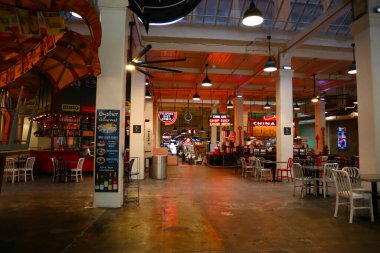 Los Angeles, Kaliforniya 8 Haziran 2023: Los Angeles şehir merkezinde bulunan Grand Central Market